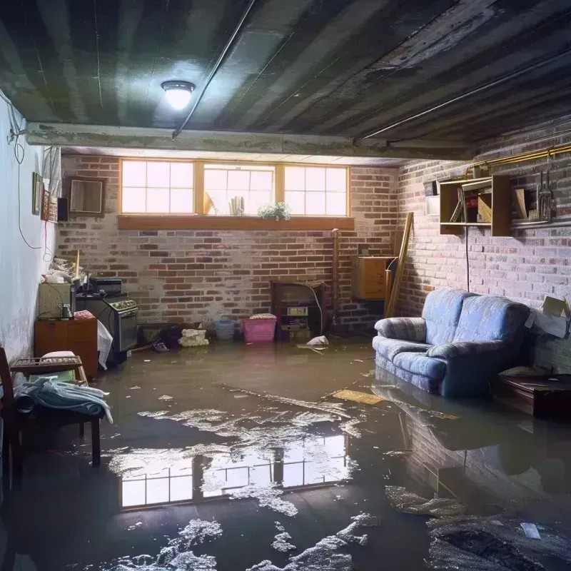 Flooded Basement Cleanup in River Oaks, TX